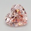 2.72 Ct. Fancy Vivid Pink Heart Lab Grown Diamond