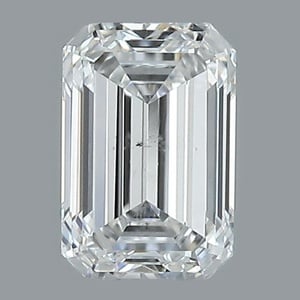 Emerald diamond — real photo