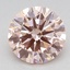 2.00 Ct. Fancy Intense  Pink Round Lab Grown Diamond