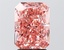 3.05 Ct. Fancy Vivid Pink Radiant Lab Grown Diamond