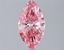 0.99 Ct. Fancy Vivid Pink Marquise Lab Grown Diamond