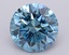 1.51 Ct. Fancy Vivid Blue Round Lab Grown Diamond