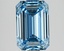 1.51 Ct. Fancy Vivid Blue Emerald Lab Grown Diamond