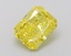 1.06 Ct. Fancy Vivid  Yellow Radiant Lab Grown Diamond