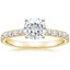 18K Yellow Gold Constance Diamond Ring (1/3 ct. tw.), smalltop view