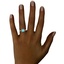 The Adelphie, smallzoomed in top view on a hand
