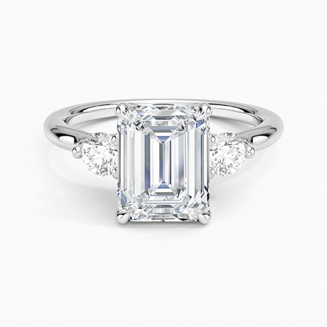 Freesia Three Stone Diamond Ring
