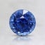6x5.9mm Blue Round Sapphire