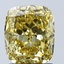 2.05 Ct. Fancy Vivid Yellow Cushion Lab Grown Diamond