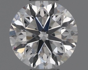 Round diamond — real photo