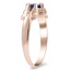 The Thierry Ring, smalltop view on a hand
