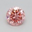 0.47 Ct. Fancy Vivid Pink Round Lab Grown Diamond