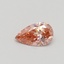 0.50 Ct. Fancy Intense Pink Pear Lab Grown Diamond
