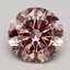 2.00 Ct. Fancy Light Pink Round Lab Grown Diamond