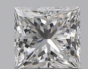 Heart diamond — real photo