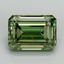 10.03 Ct. Fancy Vivid Green Emerald Lab Grown Diamond