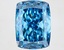 7.59 Ct. Fancy Vivid Blue Cushion Lab Grown Diamond