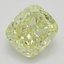 1.30 Ct. Fancy Yellow Cushion Diamond