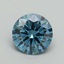 1.16 Ct. Fancy Vivid Blue Round Lab Grown Diamond