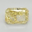 2.09 Ct. Fancy Vivid Yellow Radiant Lab Grown Diamond