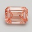3.03 Ct. Fancy Intense Pink Emerald Lab Grown Diamond
