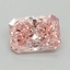 1.81 Ct. Fancy Vivid Pink Radiant Lab Grown Diamond