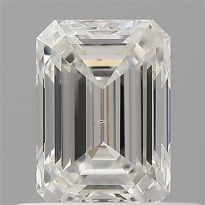 Emerald diamond — real photo