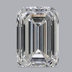 Emerald diamond — real photo