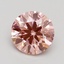 2.00 Ct. Fancy Intense Pink Round Lab Grown Diamond
