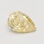0.59 Ct. Fancy Intense Yellow Pear Lab Grown Diamond