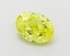 1.21 Ct. Fancy Vivid  Yellow Oval Lab Grown Diamond