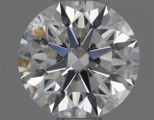 Round diamond — real photo