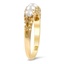 The Grant Ring, smalltop view on a hand