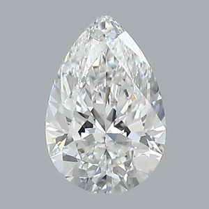 Pear diamond — real photo