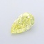1.10 Ct. Fancy Yellow Pear Lab Grown Diamond