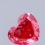 1.53 Ct. Fancy Vivid  Pink Heart Lab Grown Diamond