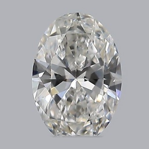 Oval diamond — real photo