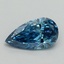1.00 Ct. Fancy Vivid Blue Pear Lab Grown Diamond