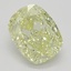 1.61 Ct. Fancy Light Yellow Cushion Diamond