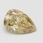 1.01 Ct. Fancy Grayish Yellow Pear Lab Grown Diamond