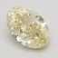 1.59 Ct. Fancy Yellow Oval Lab Grown Diamond