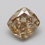 1.78 Ct. Light  Brown Cushion Lab Grown Diamond