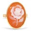 Edwardian Shell Cocktail Ring