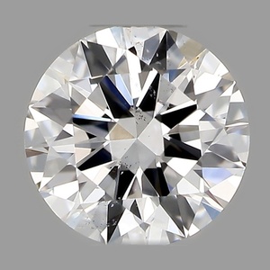 Round diamond — real photo