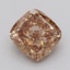 2.05 Ct. Fancy Light  Brown Cushion Lab Grown Diamond