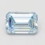 4.00 Ct. Fancy Intense Blue Emerald Lab Grown Diamond