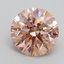 1.72 Ct. Fancy Intense Pink Round Lab Grown Diamond