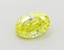 1.58 Ct. Fancy Vivid  Yellow Oval Lab Grown Diamond