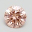1.50 Ct. Fancy Intense Pink Round Lab Grown Diamond