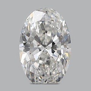 Oval diamond — real photo